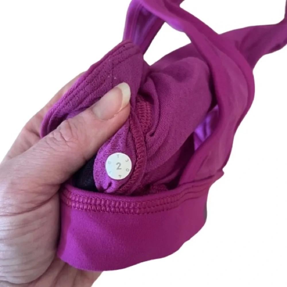 Lululemon Hot Like Agni Bra Polar Pink 2